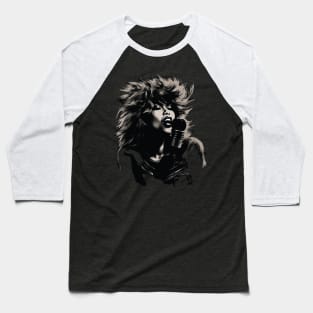 Tina Turner Baseball T-Shirt